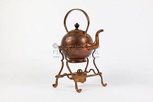 Copper Kettle On Stand